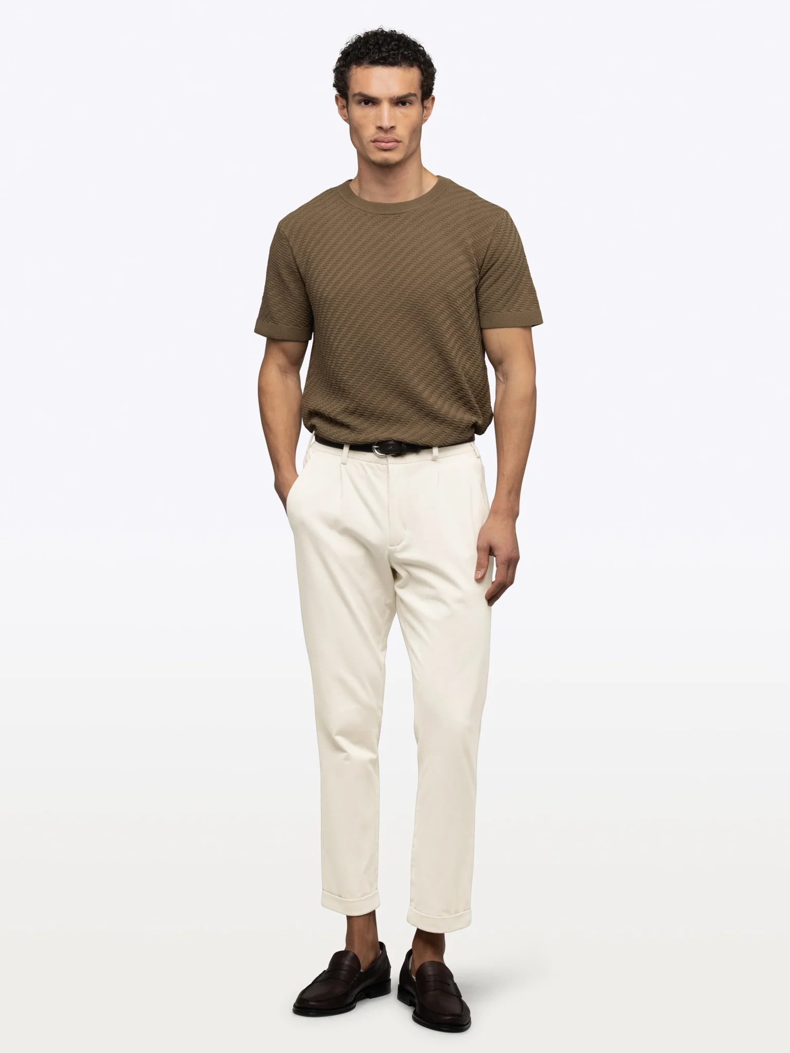 SoHo Trouser | Oat Classic-fit - Image 3