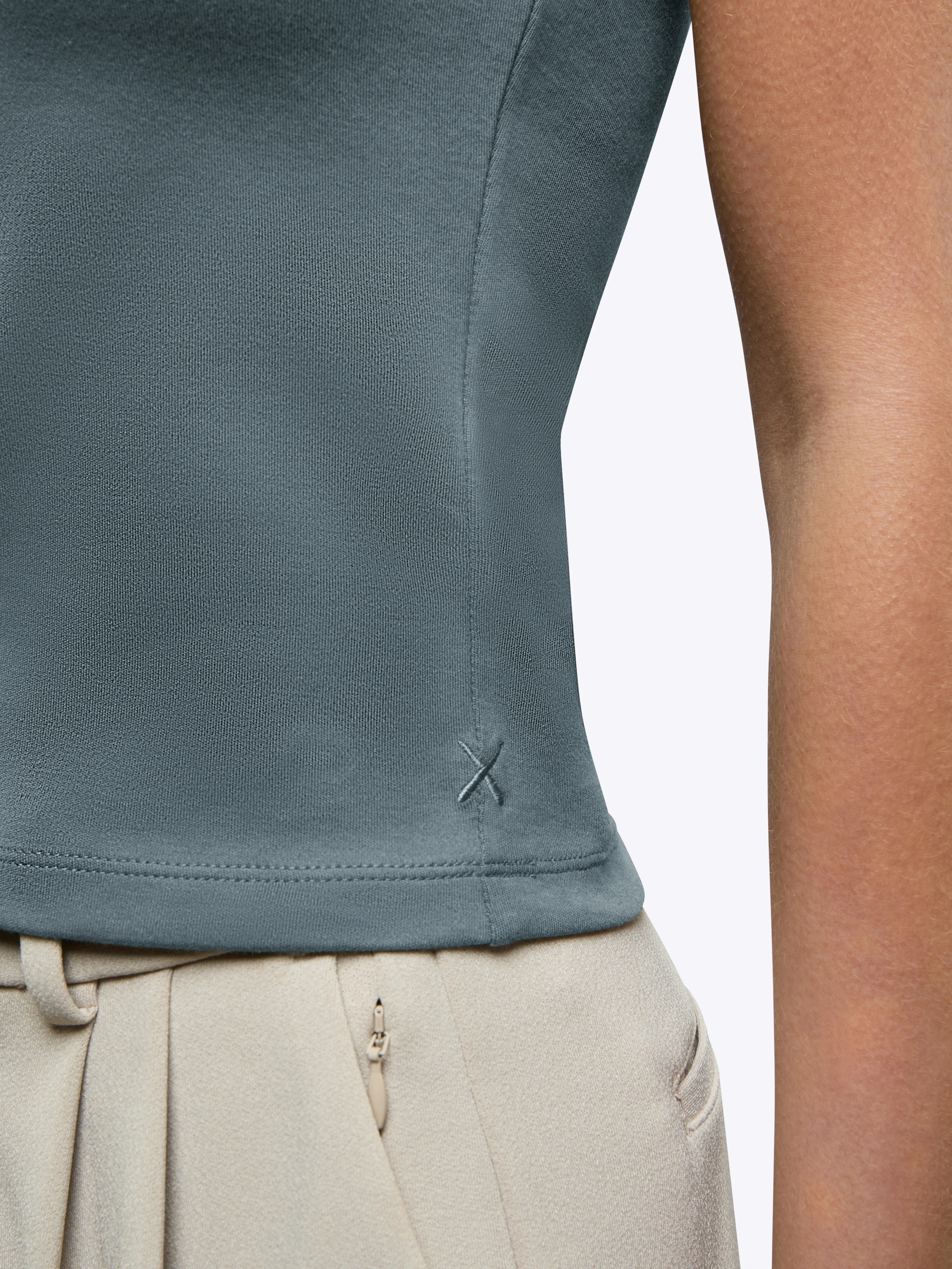 Tomboy Tee | Ocean Storm Slim-fit Tomboy-Cotton™ - Image 4