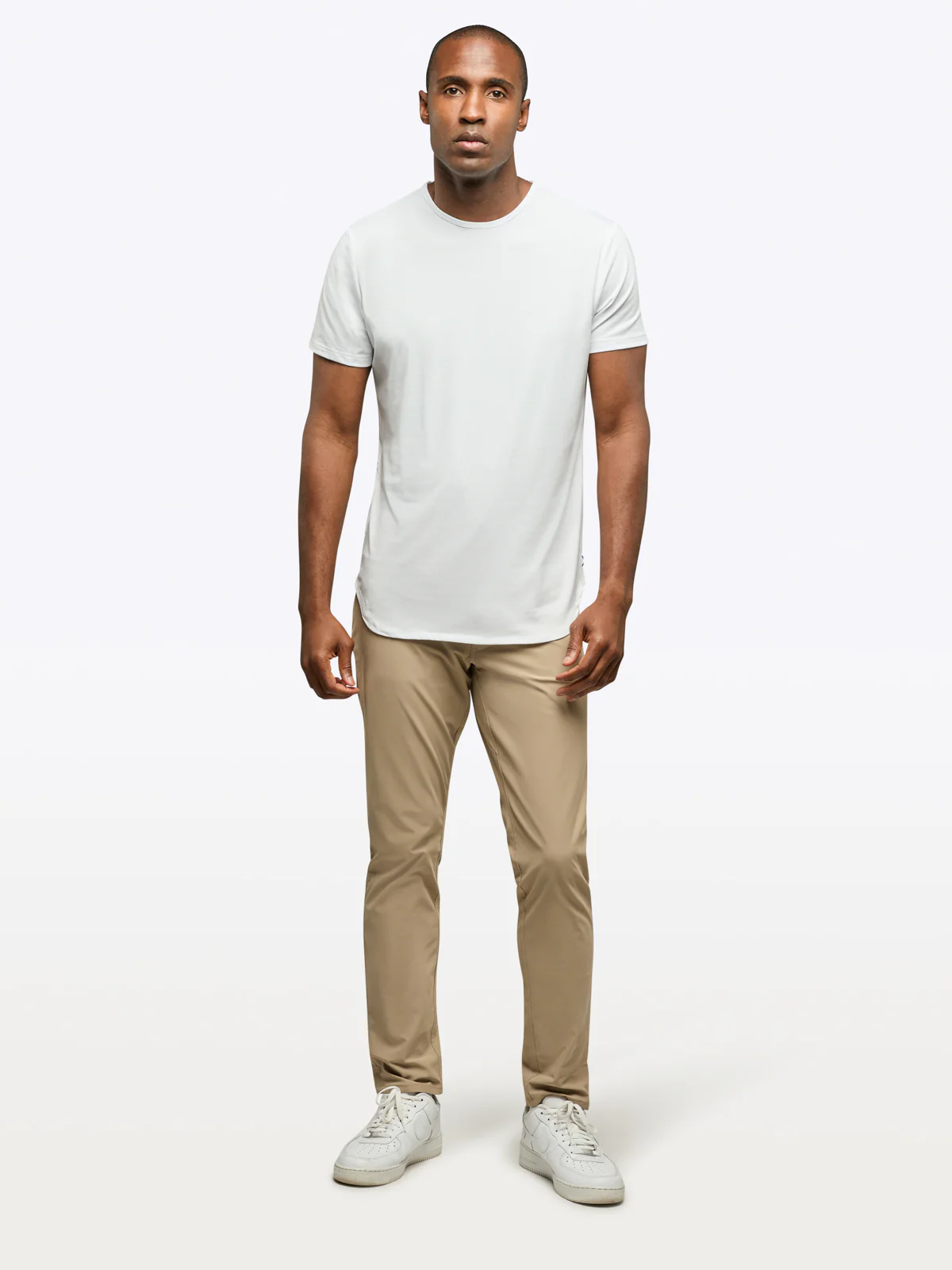 AO Elongated Tee | White Signature-fit PYCA Pro® - Image 3