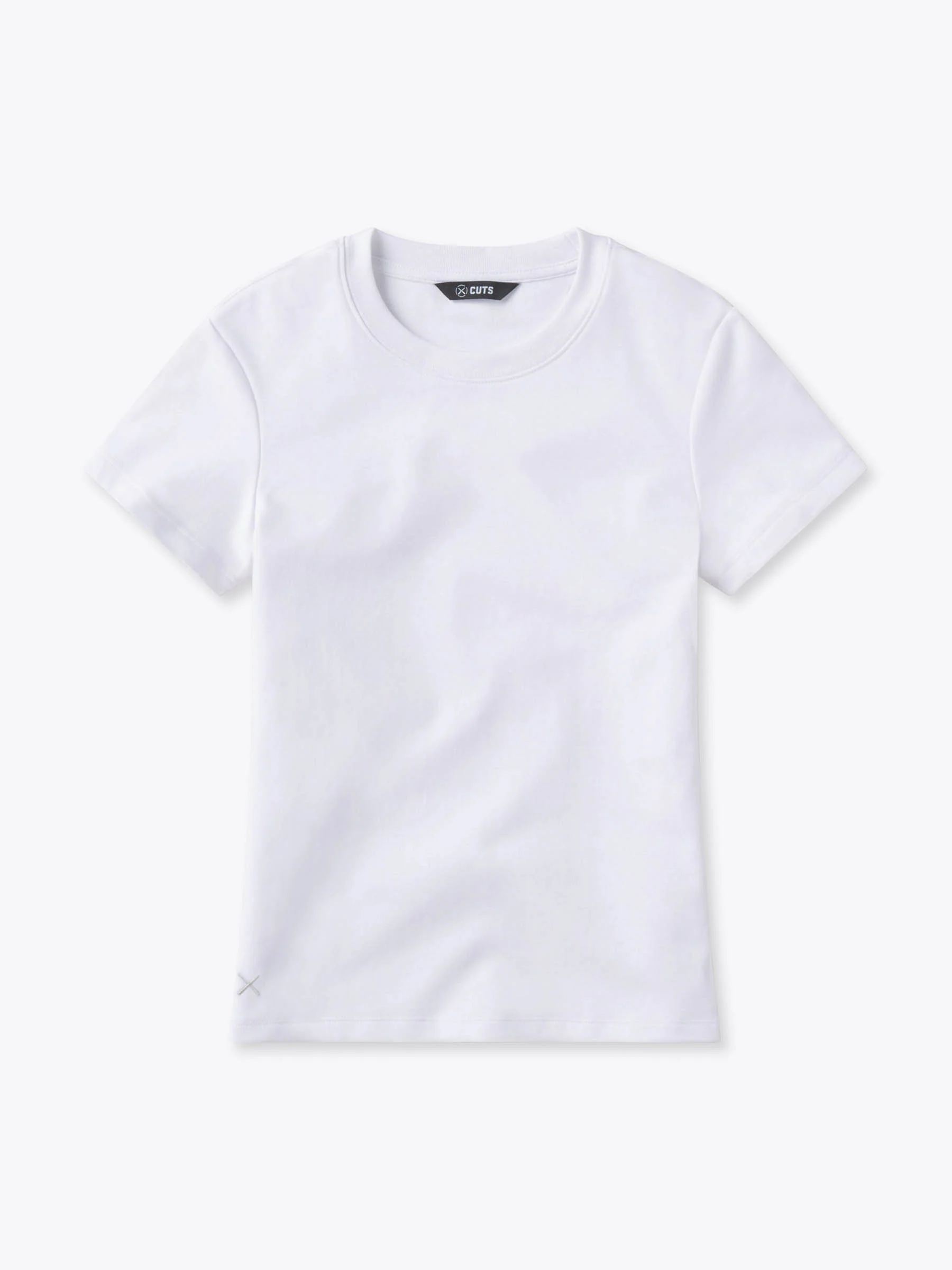 Tomboy Tee | White Slim-Fit Tomboy-Cotton™ - Image 5